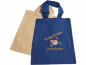 Preview: Kleine Baumwolltasche (Freundebuch, Halloween...) mit Namen & Motiv bestickt